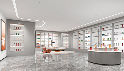 廣州喜橙化妝品辦公室裝修設計